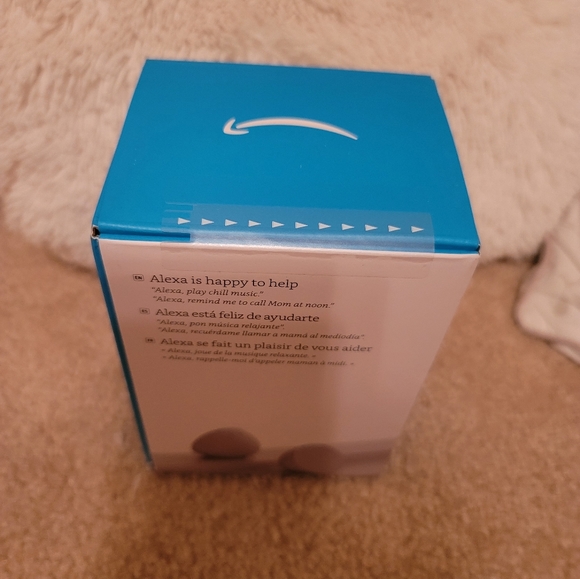 Alexa Echo Pop Smart Speaker Glacier White *NEW IN BOX SEALED* - Picture 3 of 4